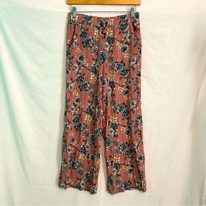 5/$20 SALE🎉 Rewind size M pink floral flowy pants